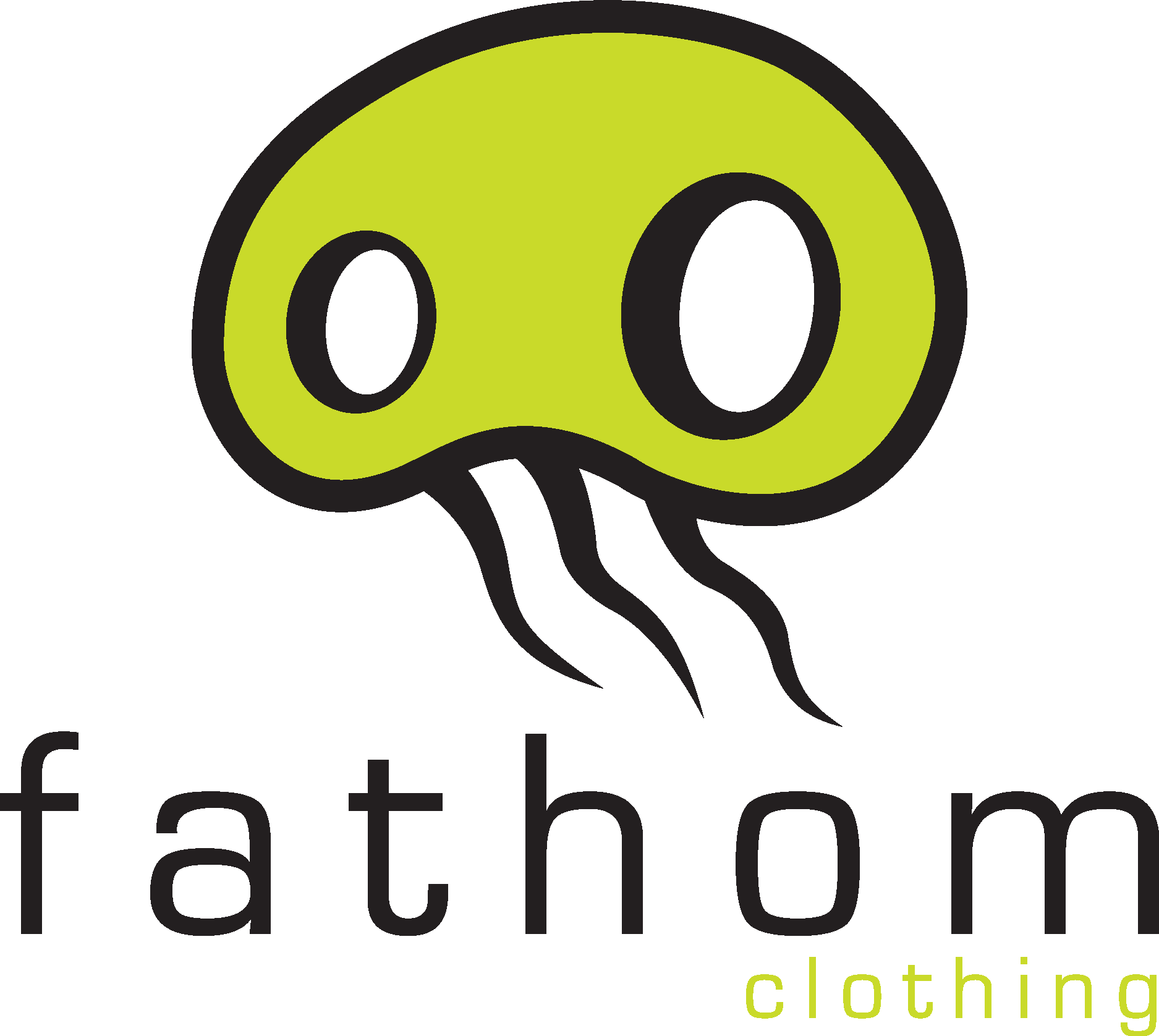 Fathom Clothing Logo Vector Logo